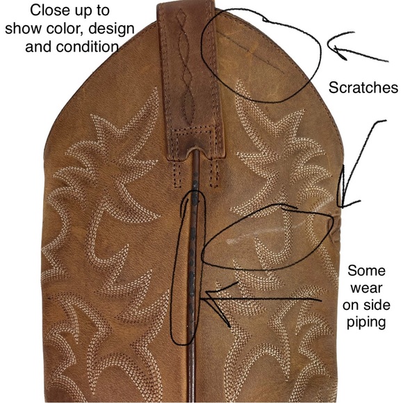 Ariat Heritage R Western Boot - Distressed Brown - Men’s Size 7D - Picture 7 of 14